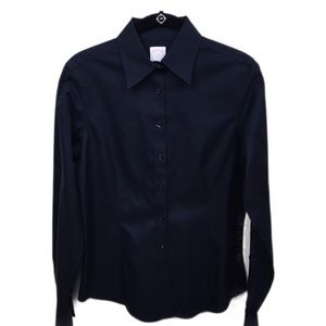 Brooks Brothers Black Tailored Fit Button Shirt